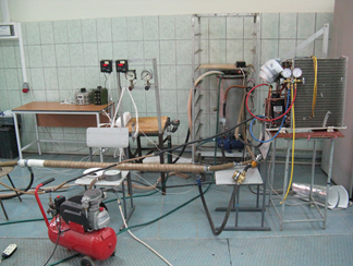 Теплотехнический стенд для испытания канального испарителя в составе лабораторного образца ТН на R123.2.png