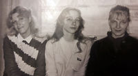 Студентки вечернего факультета: справа налево, Елена Петухова, Ирина Князева, Татьяна Самохина (из отдела аспирантуры ).1988 г.